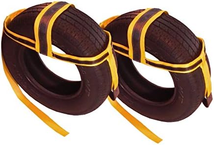 Lift it ez Wheel Holder Strap w/Xtra Webbing Protection & Flat Hook