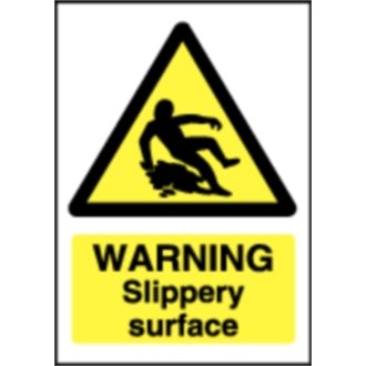 Stalwart W294 Warning Slippery Surface Sign