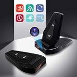 Spy Hidden Camera Wireless Charger ZXWDDP WiFi 1080p Camera Hidden Nanny Cam with Motion Detection/Height Adjustment/Loop Recording/Mobile Phone Remote Monitoring Support iOS/Android