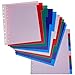 Kicko 3-Ring Binder Dividers with 10-Color Tabs - 2 Pack Durable Ring Binders for School, Kids and Adults - School Supplies, Office Accessories