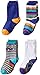Stride Rite Little Boys' 4 Pack Off Road Crew, Assorted Bright,Sock( 7/8.5)/Shoe(10 to 13)