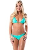 Bawdy Women's Geometric Tribal Mesh Triangle Bikini Set - Designed in USA