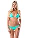 Bawdy Women's Geometric Tribal Mesh Triangle Bikini Set - Designed in USA