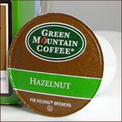 Green Mountain Coffee HAZELNUT 24 K-Cups for all Keurig Brewing Systems Green Mountain Coffee HAZELNUT 24 K-Cups for all Keurig Brewing Systems