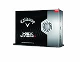 Callaway Hex Chrome Plus Golf Balls (12-Pack), White