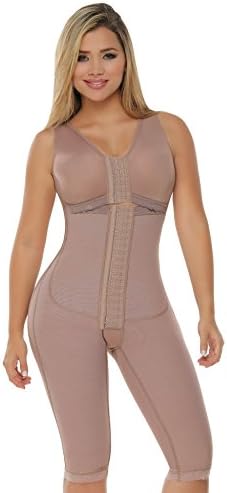 TruFigure Full Coverage Long Leg Girdle, Mocha, L