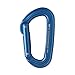 Fusion Climb Contigua Modified Straight Gate Modified D Shape Carabiner Blue