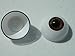 26mm Pair of Realistic Life Size Acrylic Half Round Hollow Back Eyes for Halloween PROPS, MASKS, DOLLS or Bears FB01
