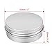 Aluminum Tins, Cadamada 35 Pack 1 Oz Tins Aluminum Cans Screw Top Round Steel tins Cans with Screw Lid Screw Lid Containers