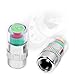 iSaddle 36 PSI 2.4 Bar Car Tire Pressure Monitoring Valve Cap Sensor Indicator 3 Color Eye Alert 4Pcs