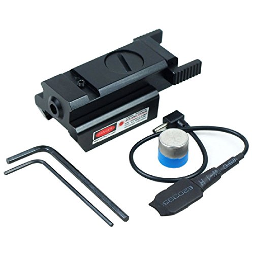 Red Laser Sight Clamp Mount & Pressure Switch Fits Ruger 10/22 77
