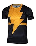 G-LIKE Men Black Adam Short T-shirt