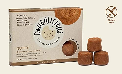 Doughlicious Nutty GF Peanut Butter Cookie Dough, 200 g