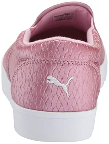 PUMA GOLF Women's Tustin Slip-On Golf Shoe, Metallic Pink-Puma