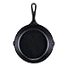 Lodge 9 Inch Cast Iron Pre-Seasoned Skillet – Signature Teardrop Handle - Use in the Oven, on the Stove, on the Grill, or Over a Campfire, Black