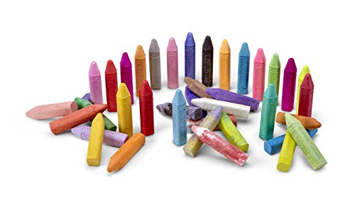 Crayola Washable Sidewalk Chalk Set, 72 Count, Anti-roll Design, Outdoor Fun By Crayola - Giochi E Prodotti Per L'Età Evolutiva