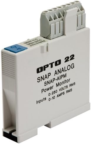 Opto 22 SNAP-AIPM - Single Phase Power Monitoring Module, 85-250 V RMS and 0-10 A RMS Inputs
