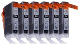 6 Pack Compatible Canon CLI-8 6 Small Black for use with Canon PIXMA iP4200, PIXMA iP4300, PIXMA iP4500, PIXMA iP5200, PIXMA iP5200R, PIXMA iP6600D, PIXMA iP6700D, PIXMA MP500, PIXMA MP530, PIXMA MP600, PIXMA MP610, PIXMA MP800, PIXMA MP800R, PIXMA MP810, PIXMA MP830, PIXMA MP950, PIXMA MP960, PIXMA MP970, PIXMA MX850, PIXMA Pro 6000, PIXMA Pro 9000, PIXMA Pro 9000 Mark II, PIXMA 6500. Ink Cartridges for inkjet printers. © Blake Printing Supply