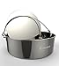 ekovana Stainless Steel Cheesecake Round Push Pan 6 inches by 3 inches - Compatible with 3 qt mini instant pot accessories