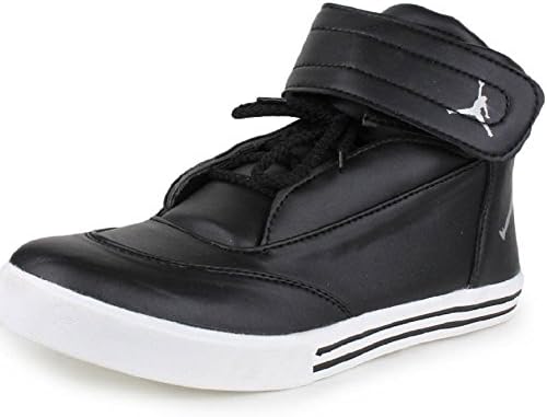 Men's Black Canvas Sneaker Shoes -6