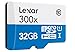 Lexar High-Performance microSDHC 300x 32GB UHS-I/U1 Flash Memory Card - LSDMI32GBBNL300