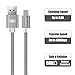 USB Type C Charger Cable, Earldom Nylon Braided USB A to C Fast Charging Cord Campatible Samsung Galaxy S8/S9/Plus/Note 8, LG V30 V20 G6 G5,Google Pixel XL 2,Nexus 6P 5X & More [6.6ft + 3.3ft]