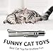 RIO Direct Rechargeable Chase Cat Toy, Multi Pattern Funny & Mini Flashlight Interactive LED Light Entertain and Train Your Cat Kitten Dog Pet - USB Charging