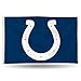Rico Industries NFL Indianapolis Colts 3-Foot by 5-Foot Single Sided Banner Flag with Grommets