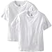Calvin Klein Underwear Big Boys' 2 Pack T-Shirt,White,Large 12/14
