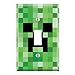 Single Toggle Wall Switch Cover Plate Decor Wallplate - Minecraft Creeper Mob
