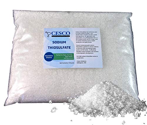 Sodium Thiosulfate Pentahydrate Na2O3S2 – Dechlorinator for Pool, Pond - 15 Lbs - Thumbnail 5