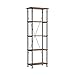 Homelegance Factory 4-Teir Bookcase, Rustic Brown