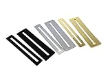 Honbay 3 Pairs Gold Silver Black Guitar Bass Fingerboard Guards Fret File Cleaning Tool