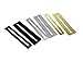 Honbay 3 Pairs Gold Silver Black Guitar Bass Fingerboard Guards Fret File Cleaning Tool