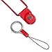 Universal Neck Strap Lanyard for Electronics Accessories CAMERA Cell Mobile Phone - Red