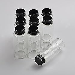 25ml Mini Glass Sealed Bottles With Metal Aluminum