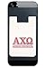 Sorority Shop Alpha Chi Omega - Koala Pouch - Logo Design, Adhesive Cell Phone Wallet