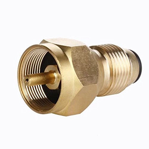 JahyShow Universal Propane Tank Refill Adapter 100 Solid Brass