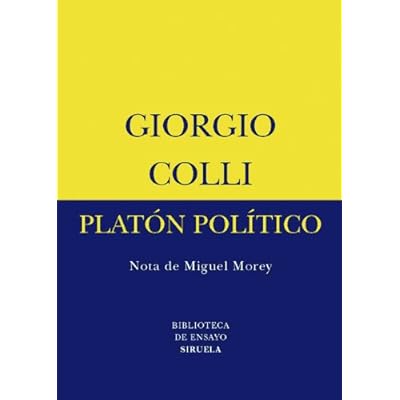 Platón político (Biblioteca de Ensayo / Serie menor)