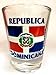Dominican Republic Caribbean Boxed Shot Glass Set (Set of 2)