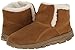 Skechers Women's Go Walk Move-Chugga Imprint Bootie, Chestnut, 8 M US