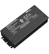 Emitever 96W Dimmable LED Driver, 24V Triac Dimmable Power Supply, AC to DC Transformer for LED L...