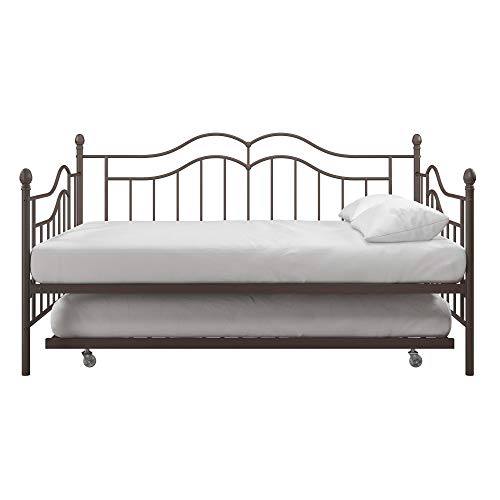 DHP Tokyo Daybed and Trundle with Metal Frame, Full Over Twin Size