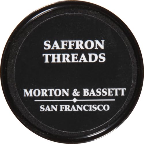 MORTON & BASSETT, SAFFRON THREADS, 0.01 OZ