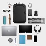 Dell EcoLoop Pro Backpack 17 Inch Padded Back Luggage Pass Through Black view 10