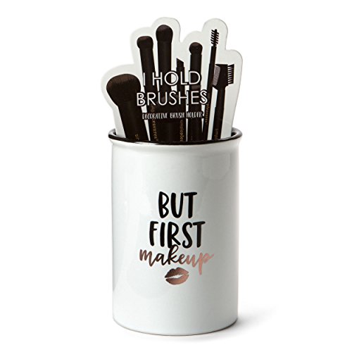 Make-Up Brush Holders (But First Make up)