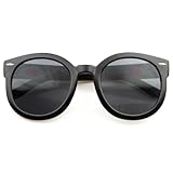 zeroUV - Designer Inspired Mod Fashion Oversized P3 Shaped Round Circle Sunglasses