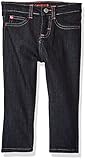Wrangler Authentics Girls' Skinny Jean, Dark Alloy, 18M