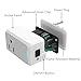 Smart Plug 2 Pack TanTan Wi-Fi Enabled Mini Switch with Timing Function, Compatible with Alexa and Google Home, No Hub Required, Remote Control Your Devices, Occupies Only One Socket [UL Certified]