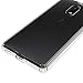 Nokia 6 Case, MicroP [Drop Protection] Slim Fit TPU Grip Bumper Clear Hard Plastic Backplate [Transparent] Hybrid Phone Case for Nokia 6 (Black)